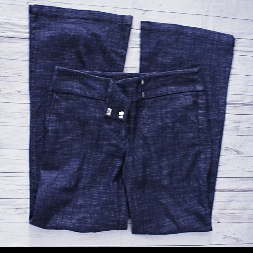 Topshop Navi  Blue  Trousers 12 (Euro 40)